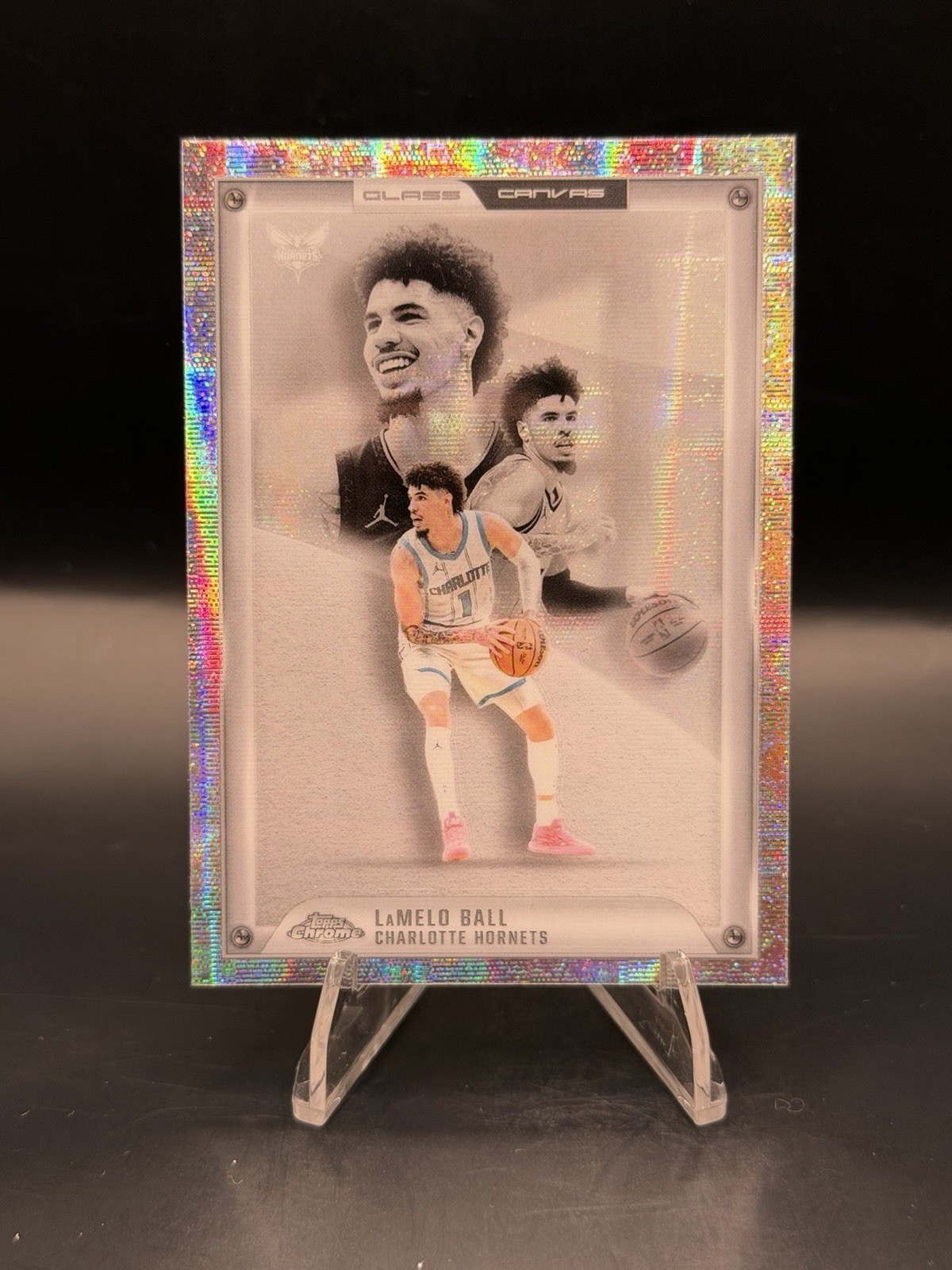 2025 Topps Chrome LaMelo Ball Glass Canvas #GC-9 SSP