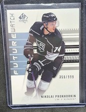2019-20 SP Authentic Nikolai Prokhorkin Future Watch Rookie Card /999 Kings