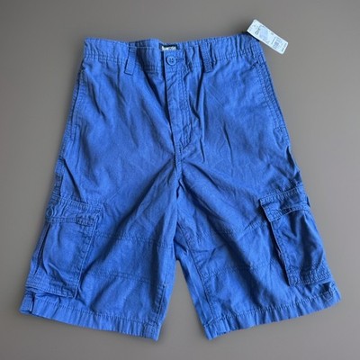 Osh Kosh B'gosh Boys Size 10  Blue Cargo Shorts New W/Tags