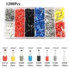 1200PCS Wire Crimp Connector Cable Cord Pin End Bootlace Ferrule Terminal Kits