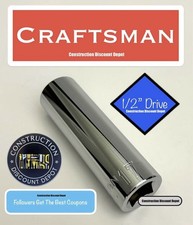 Craftsman Deep Socket Metric 12-inch Drive 17mm 12-point Cmmt44445 17mm