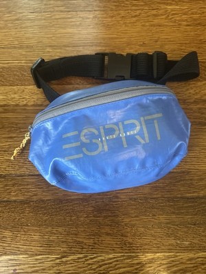 ESPRIT Haute Route Fanny Pack Blue Travel Waist Bag With Buckle Strap