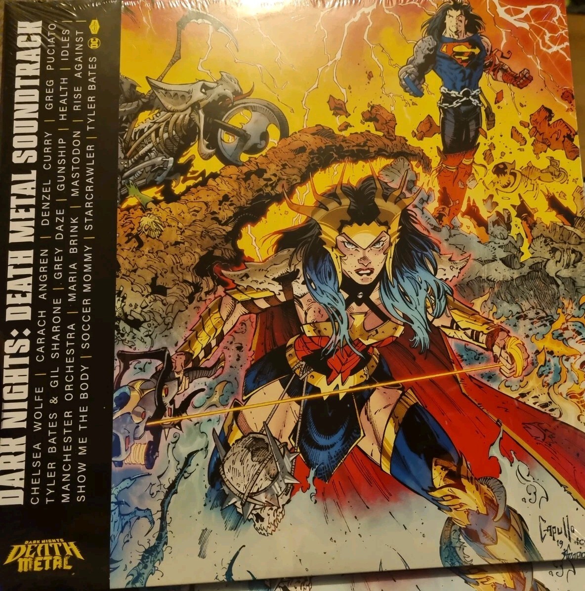 DC COMICS - DARK NIGHTS - DEATH METAL SOUNDTRACK  VINYL NEW sealed
