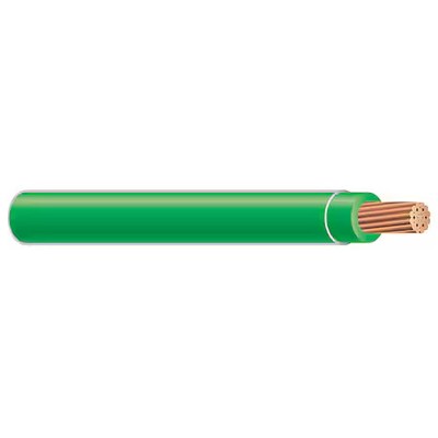 Southwire 37096571 Xhhw Building Wire, Copper, 14 Awg, 1C, Green, Stranded, 500