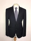 HUGO BOSS -Mens Slim Fit Plain NAVY BLUE WOOL SUIT - 40 Reg - W34 L30 - GORGEOUS