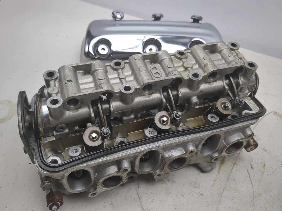 97-04 Honda Valkyrie Tourer 1500 GL1500CT Motor Motor Culatas Cromo Foto 2 de 4