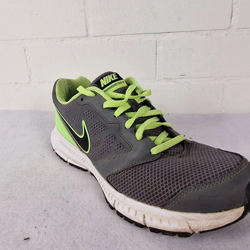 Nike Mens Downshifter 6 Gray Mesh Sneaker Trainer Running Shoes Size 7.5 UK - Image 2 of 4