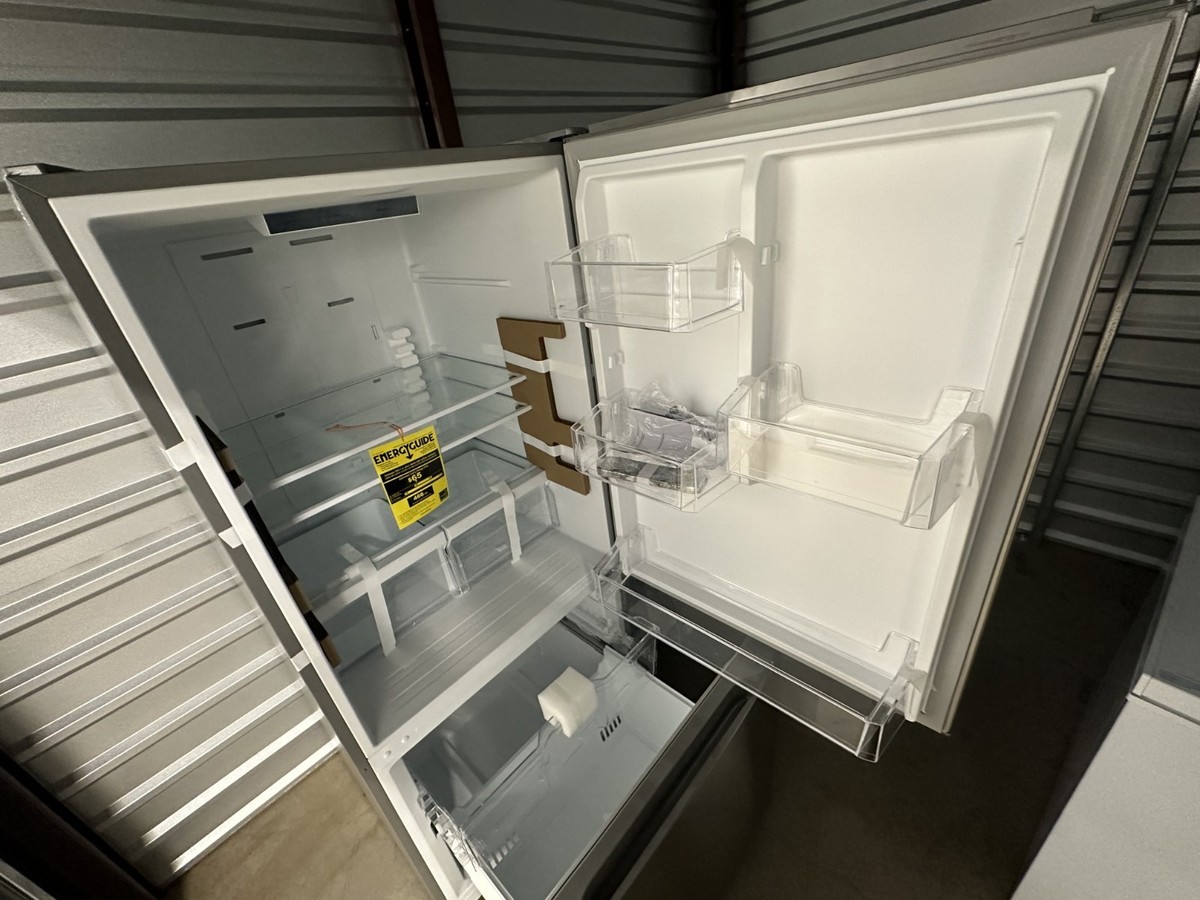 30 Inch Freestanding Bottom-Freezer Refrigerator with 18.7 cu. ft