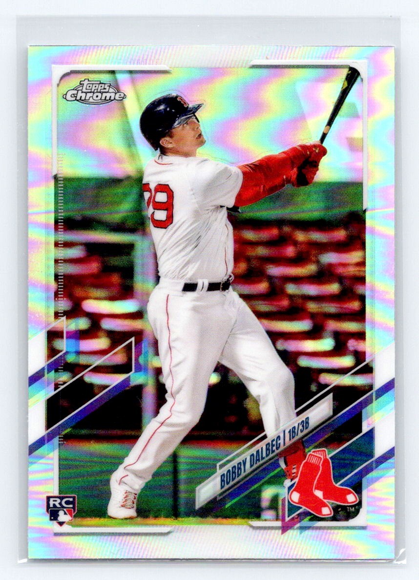 2021 Topps Chrome Refractor #151 Bobby Dalbec Rookie Boston Red Sox