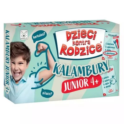 5905723440711 Dzieci kontra Rodzice. Kalambury Junior 4+ Kangur