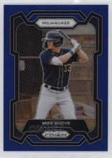 2024 Panini Prizm Blue Prizm 26/199 Mike Boeve #107 2u3