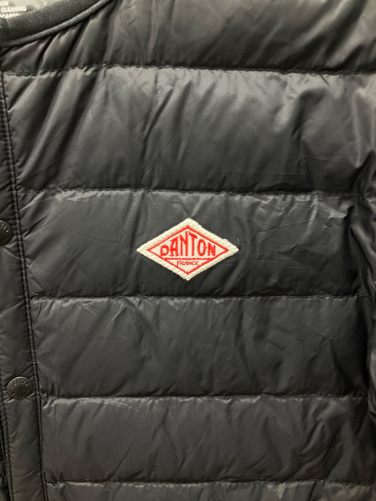 DANTON Lightweight down jacket Size: 38 Black Men… - image 7