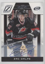 2010-11 Zenith 34/999 Zac Dalpe #201 Auto 7eo