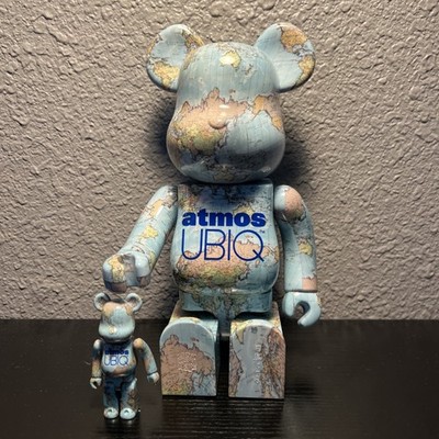 Bearbrick  Atmos Ubiq 100% & 400% Set Sax
