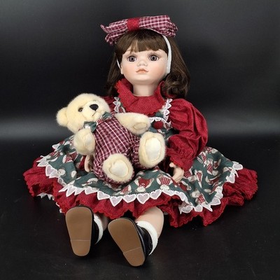 Marie Osmond Annette Funicello I Love You Beary Much 23  Toddler Porcelain Doll