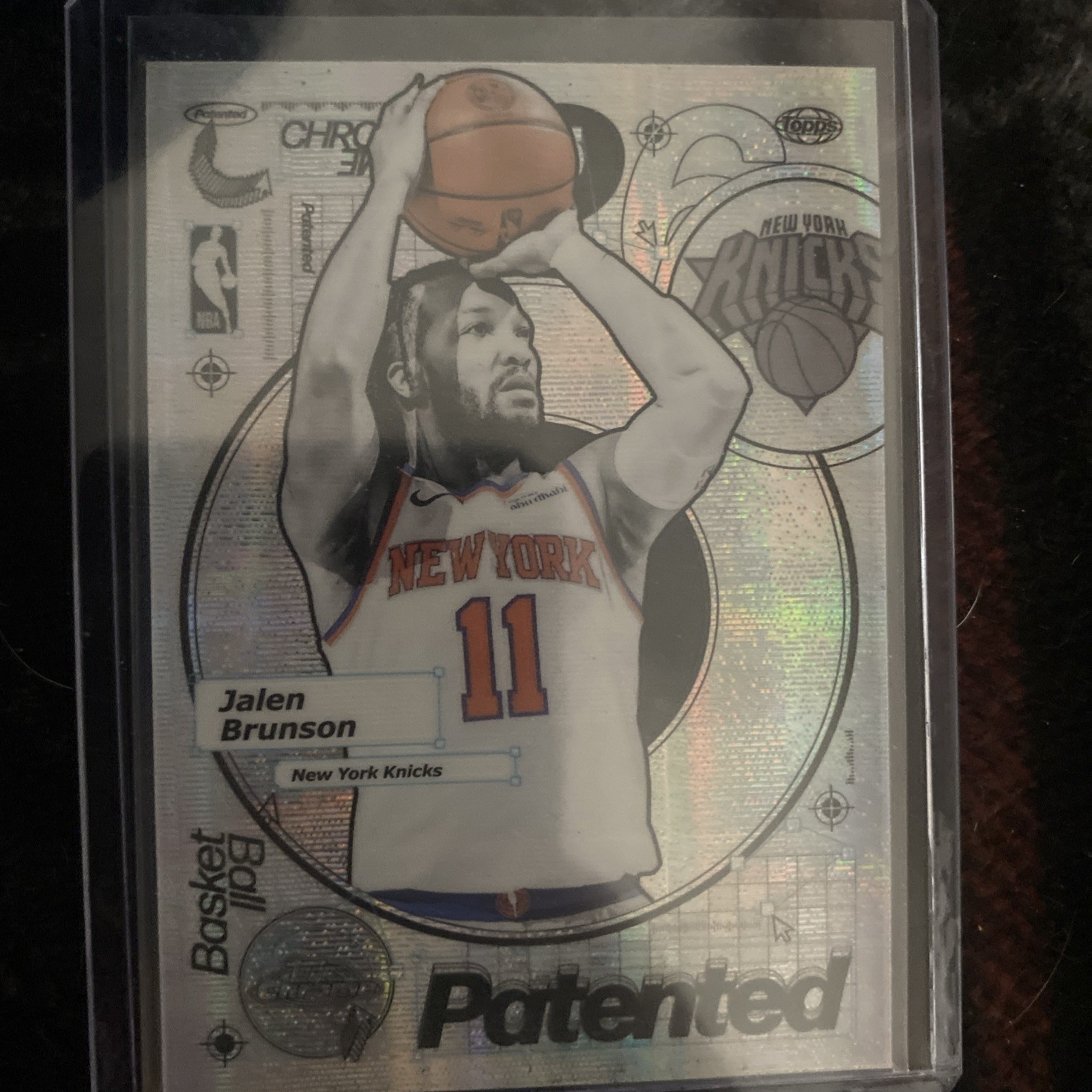 2025 Topps Chrome Patented Jalen Brunson