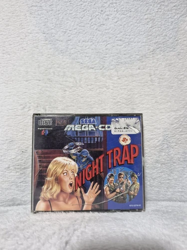 Sega Mega CD Night Trap (PAL) Boxed Without Manual Working