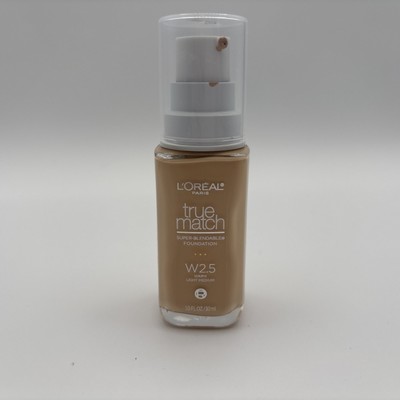 L'Oreal Paris True Match Super-Blendable Liquid Foundation-W2.5, Light/Med-1 oz