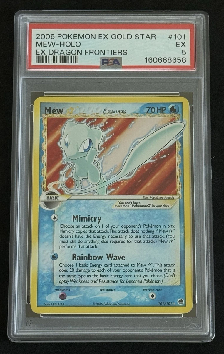 Mew Star Pokémon TCG Cards for sale | eBay
