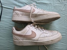 Nike Court Vision Low Womens White Rose Gold Sneakers DH3158-102 Size 9.5