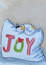 ACEO Original Mixed Media Painting Art