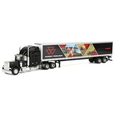 Spec Cast 164 Peterbilt 379 Semi Truck With Box Trailer Massey Ferguson Born