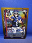 2025 Topps Chrome - Jaxson Dart Auto RC- TRUE Gold Refractor 19/50 - Giants