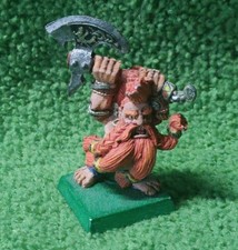 Citadel Warhammer Quest Dwarf Troll Slayer Vintage Fantasy Metal OOP Painted