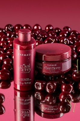 Royal Cherry Farmas Set | Duschgel + Body Butter | Intensive Feuchtigkeitspflege