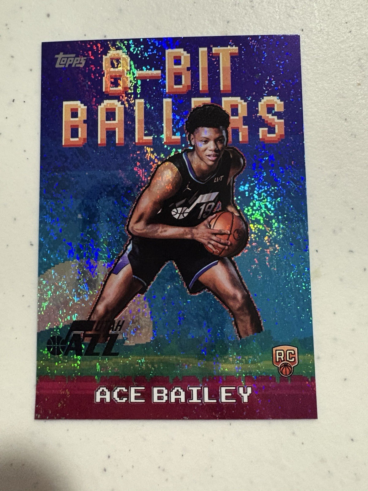 2025-26 Topps - 8-Bit Ballers Ace Bailey #8B-35 Holofoil (RC)
