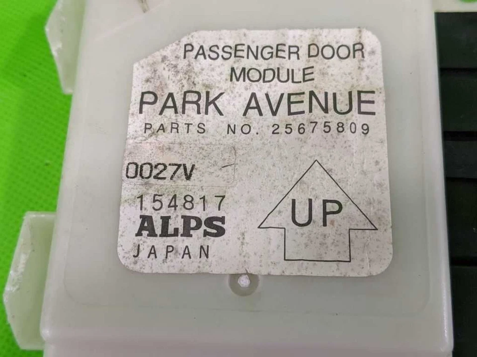 98-05 MÓDULO DE CONTROLE DA PORTA DIANTEIRA DIREITA DO PASSAGEIRO PARK AVENUE FABRICANTE DE EQUIPAMENTO ORIGINAL 3971-10 - Imagem 4 de 4