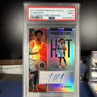 2019-20 Hoops Premium Stock Hot Signatures Rookies Ja Morant PSA 9
