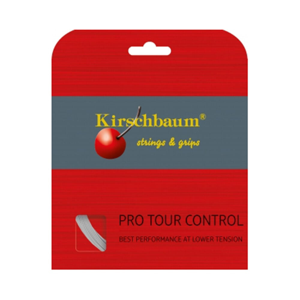 Kirschbaum Pro Tour control 12-метровый теннисный Сайтензет silber из монофиля