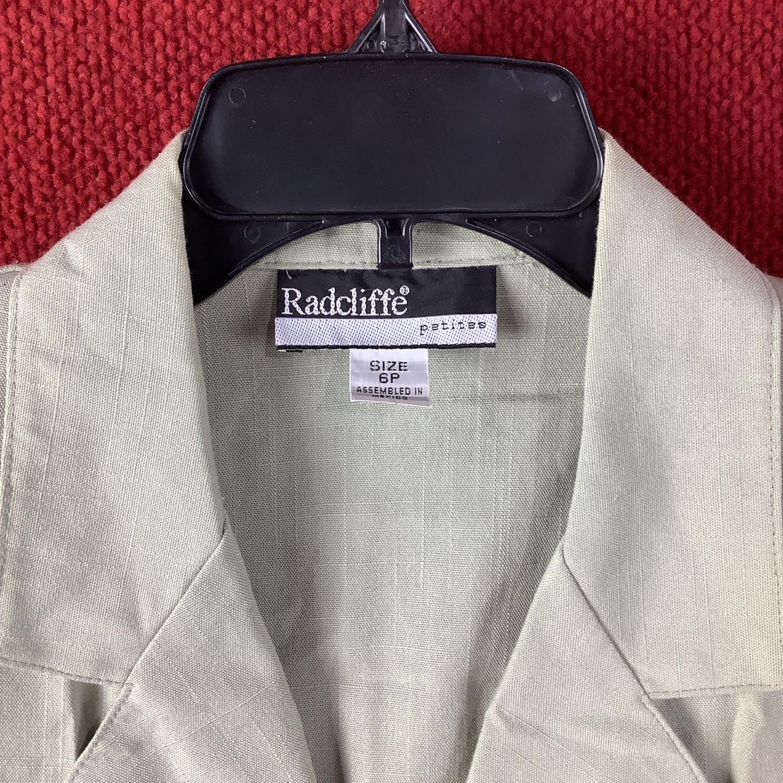 Women's RADCLIFFE Multi Color Patterned Blazer Si… - image 4