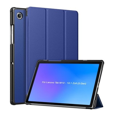 Tablet Schutzhülle für Lenovo Tab M10 Plus 3. Gen 10.1 2022 Cover Dunkelblau Top
