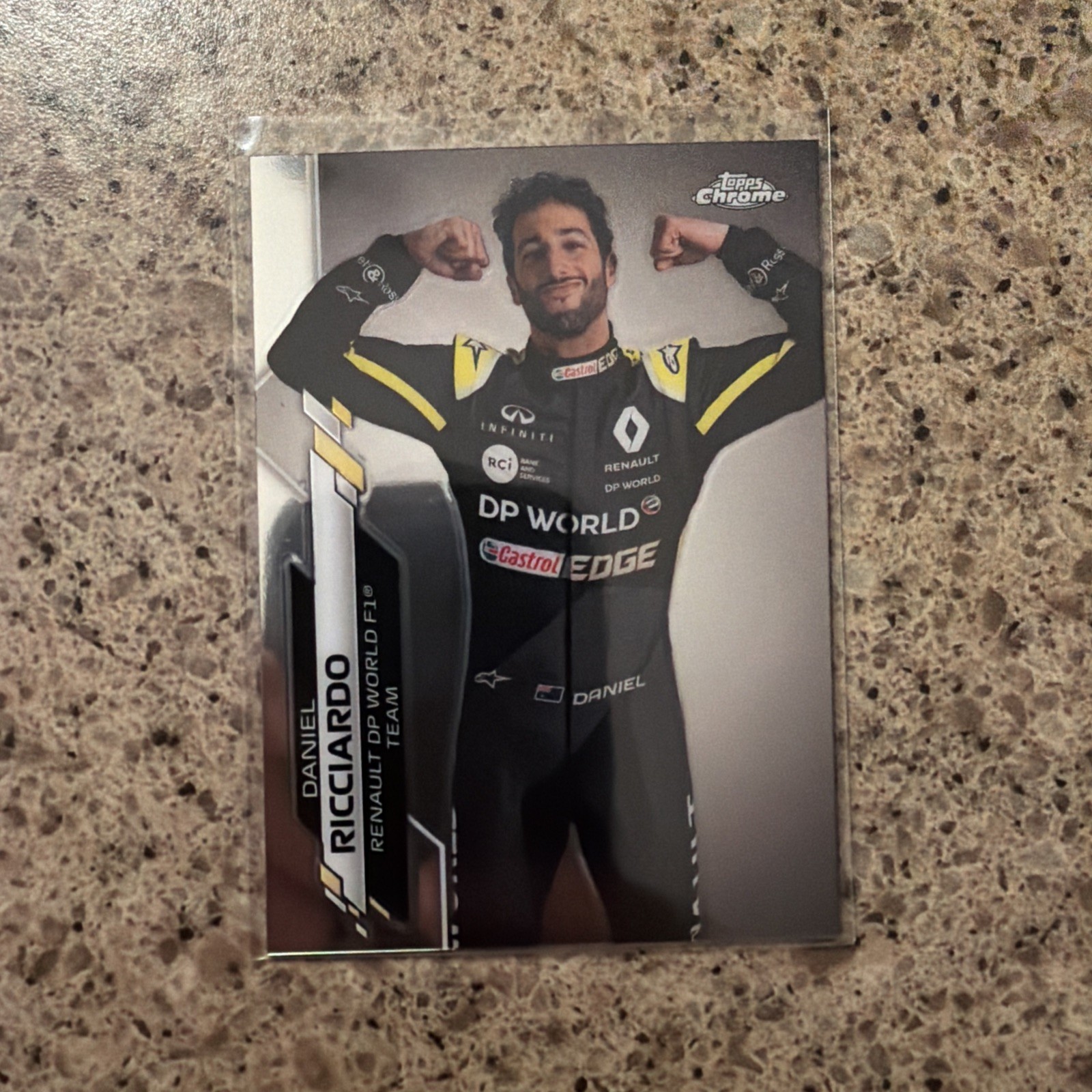 2020 Topps Chrome Formula 1 Daniel Ricciardo F1 Racers Rookie RC #9