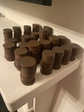 641 x  Queen Elizabeth II British Half Penny pre-decimal 1/2d coins HUGE JOB LOT