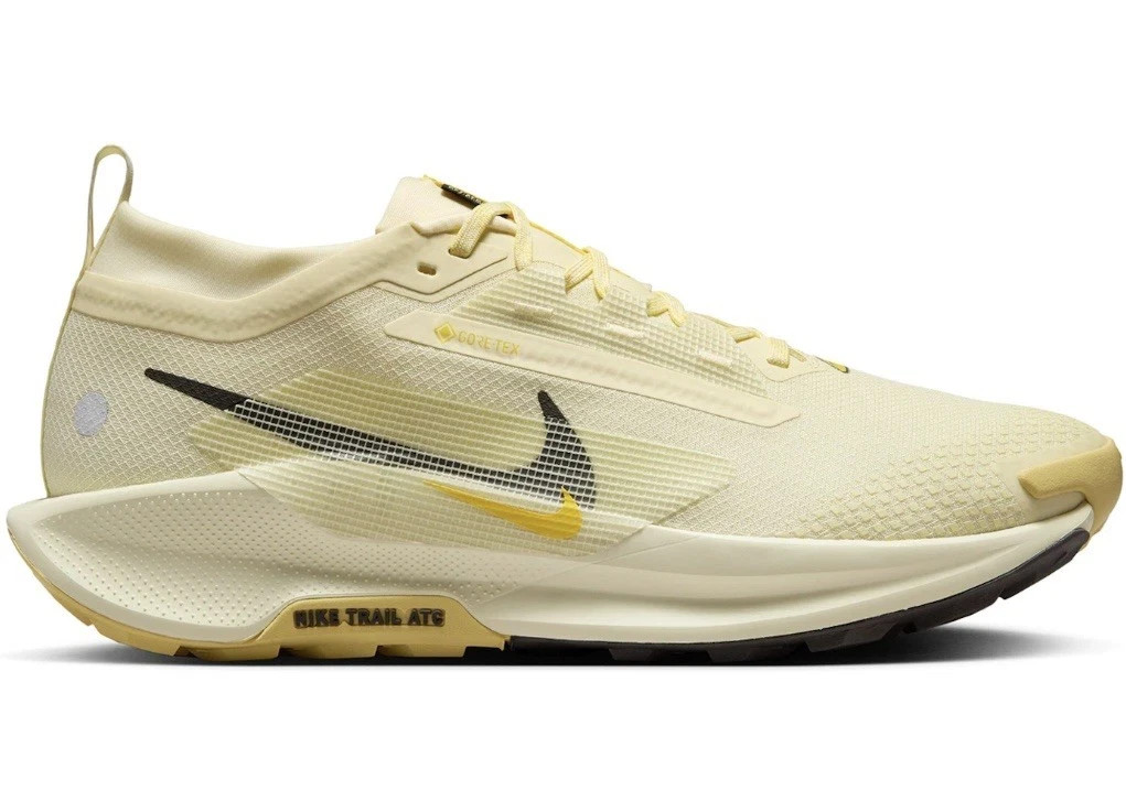 Nike Pegasus Trail 5 GORE-TEX Alabaster Men\'s Size 10 NWB No lid FQ0908-700 Nike React Pegasus Trail 5 Gore-Tex Shoes Yellow FQ0908-700  main image 4