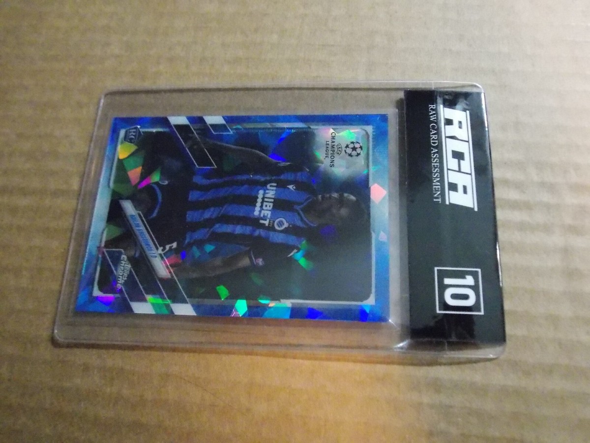 2020-21 Topps Chrome Sapphire UCL Odilon Kossounou Rookie RC