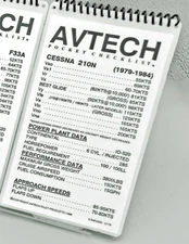 AvTech Pocket Checklists (Best I've Ever Used) - Piper, Cessna, Grumman Tiger