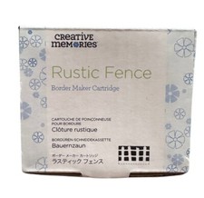 Creative Memories RUSTIC FENCE Border Maker Cartridge Punch