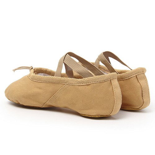 Children Ballet Dance Shoe Adult Canvas Split Sole Pointe Slippers Practice Kid - Picture 107 of 108