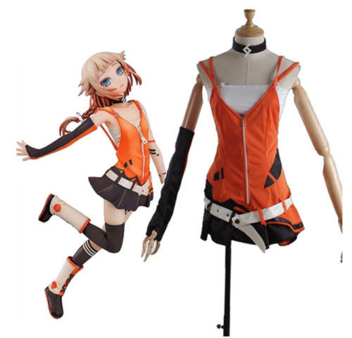 One Aria on the planetes Costume Cosplay Vocaloid IA Halloween Costumes/ - Picture 1 of 8