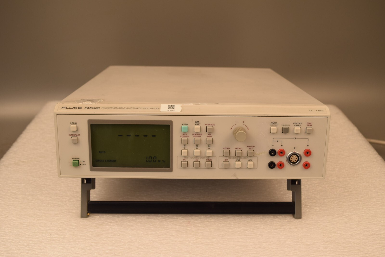 Fluke PM6306/073 Programmable Automatic RCL TEST Meter DC1 MHz PM 6306