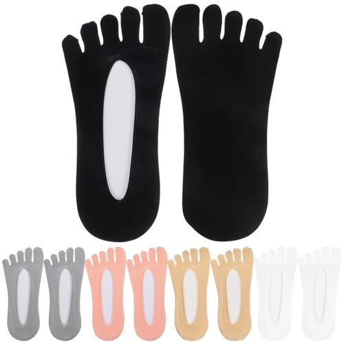 5 Pairs Of Elastic Toe Separator Socks High Heel Finger Socks Summer - 第 1/12 張圖片
