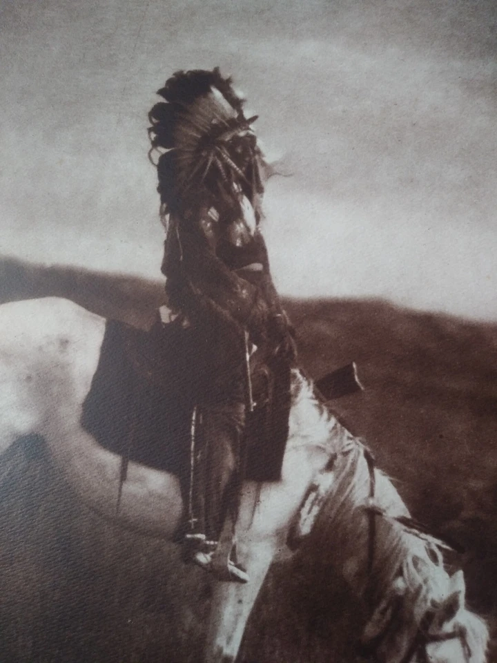 Fotografía nativa americana Edward Curtis edición limitada firmada Foto 2 de 4