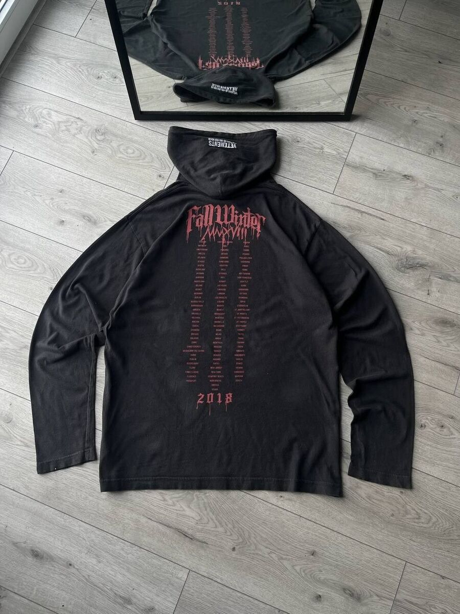 Authentic Vetements Automne-Hiver 2018 Fall Winter Tour Authentic Vetements Automne-Hiver 2018 Fall Winter Tour