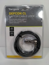 Targus Defcon CL Laptop Cable Lock PA410U1 NEW