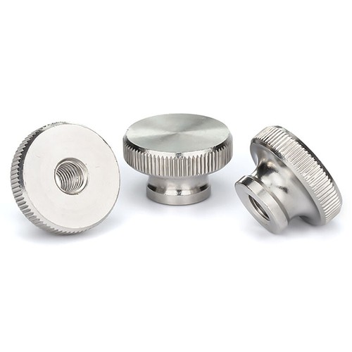 Knurled Thumb Nuts Blind / Though Hole Fixing Hand Grip Knob Female Thread Nut - Picture 6 of 8