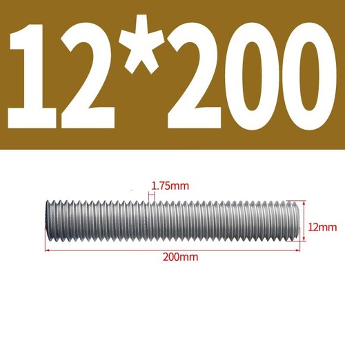 A2 Stainless Steel Threaded Rod Full Thread Studding Bar M10 M12 M14 M16 M18 M20 - Picture 53 of 133
